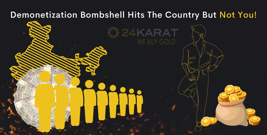 Demonetization Bombshell Hits The Country But Not You!