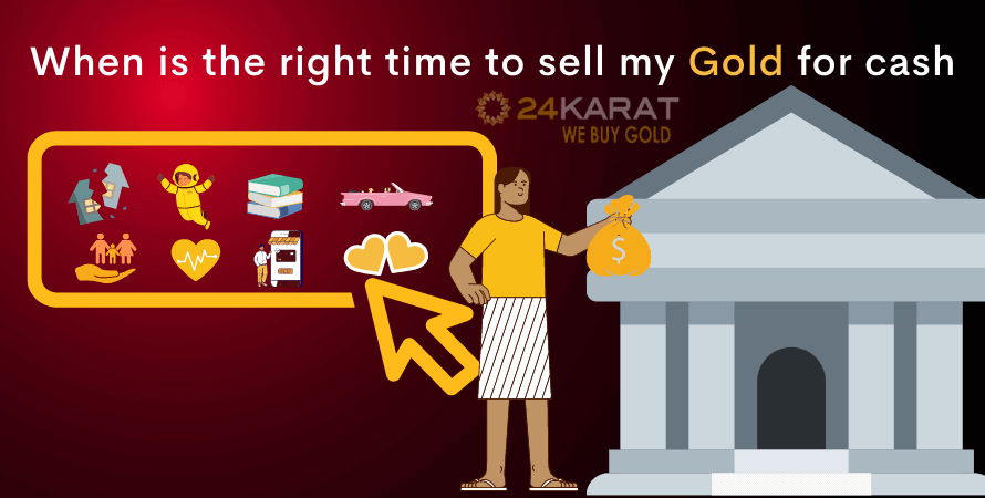 When is the right time to sell my gold for cash