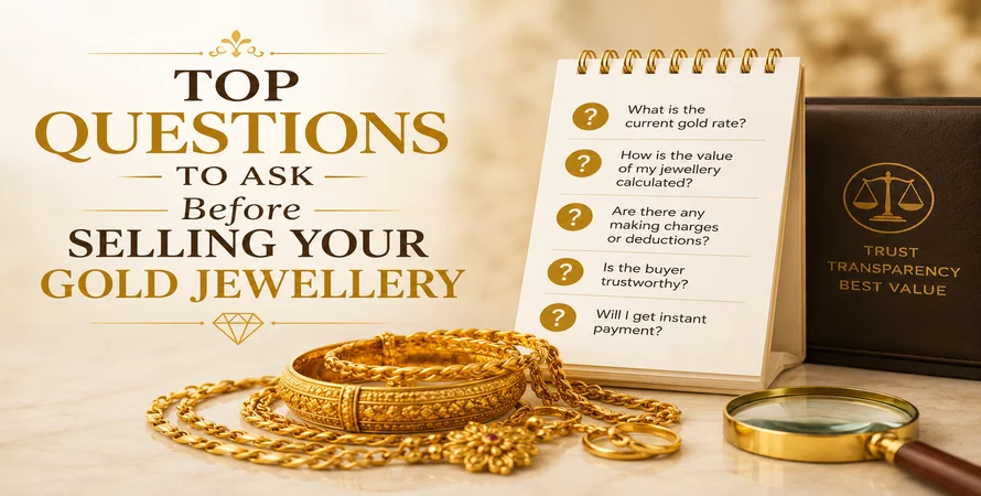 Top Questions to Ask Before Selling Your Gold Jewellery