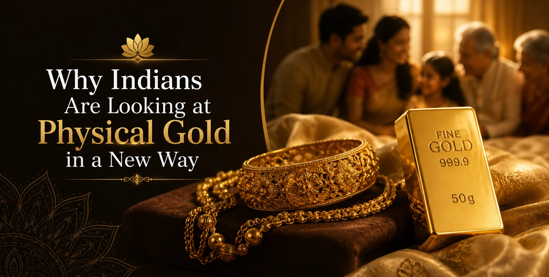 Why Indians Are Looking at Physical Gold in a New Way: Its Lasting Value for Indian Families