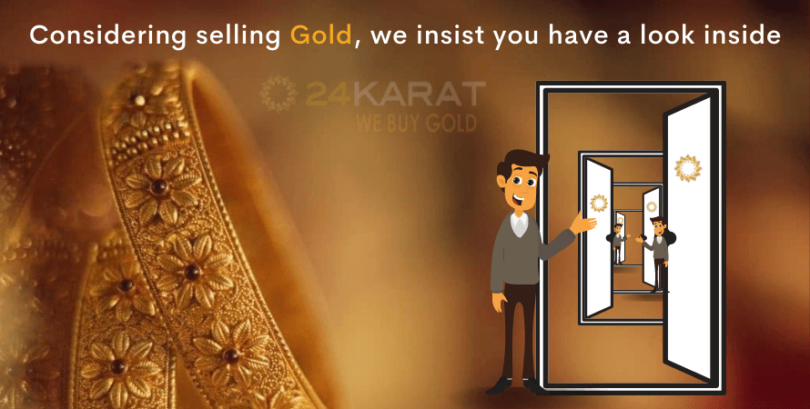 Considering selling gold, we insist you have a look inside