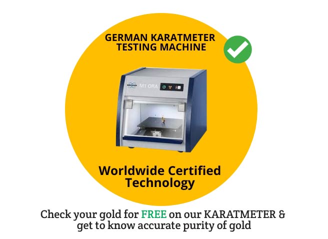 Karatmeter Gold Testing Machine  Certified technology